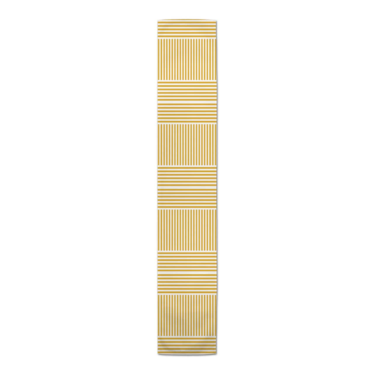 Alternating Stripes Indoor/Outdoor Table Runner